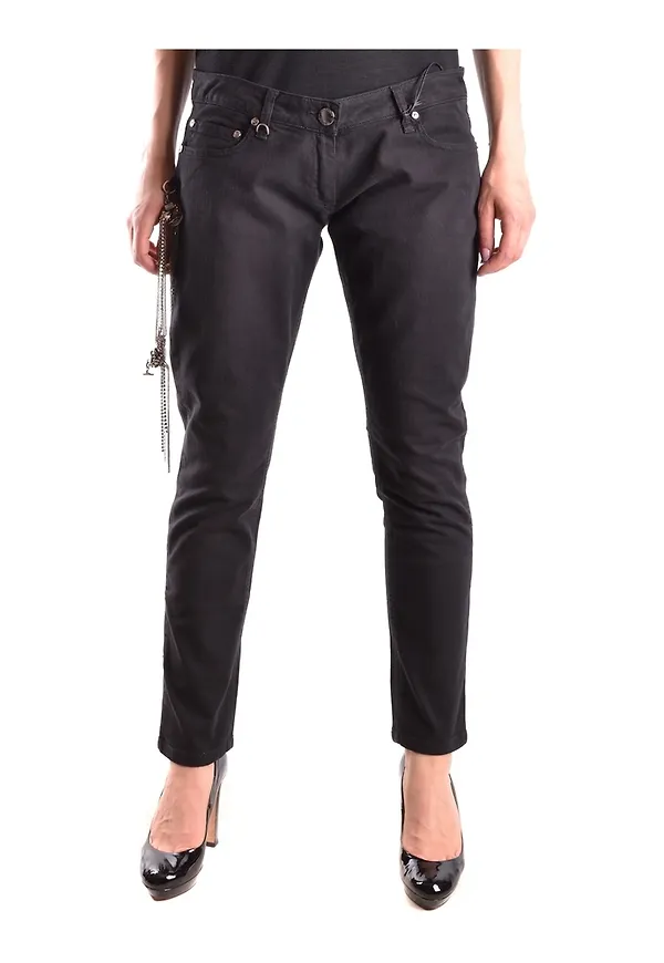 Elisabetta Franchi Jeans Svart, Dam