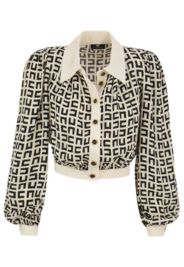 Elisabetta Franchi Shirt Svart, Dam