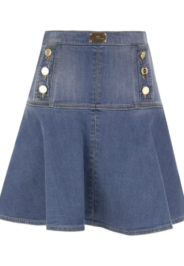 Elisabetta Franchi Short Skirts Blå, Dam
