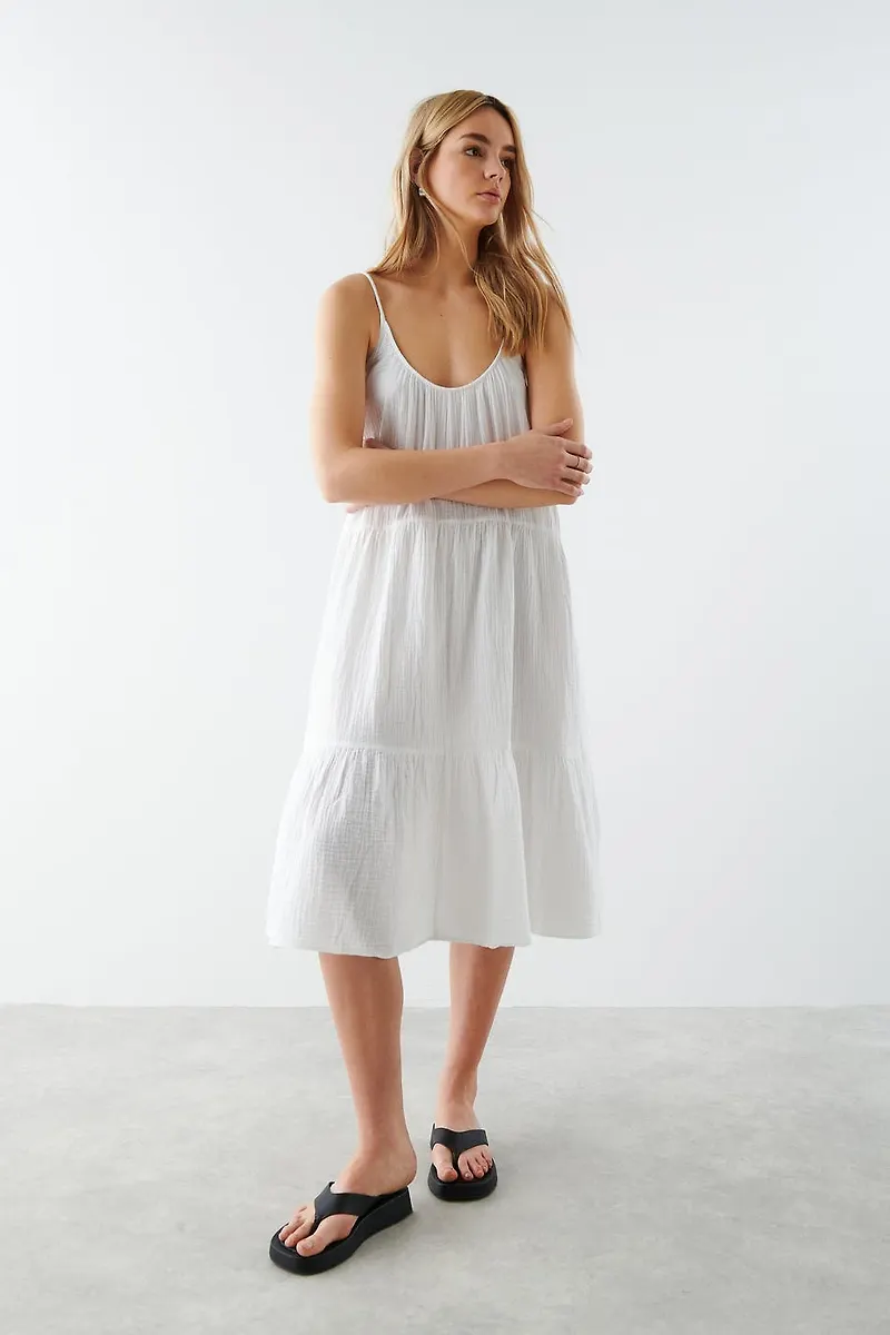 Eliza gauze dress