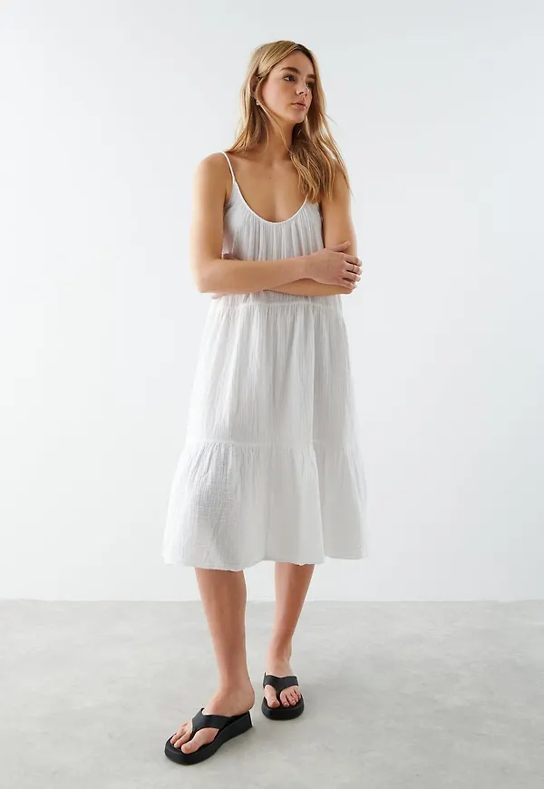 Eliza gauze dress