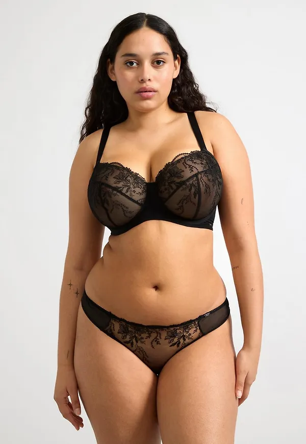 ella m – ovadderad bh i mesh