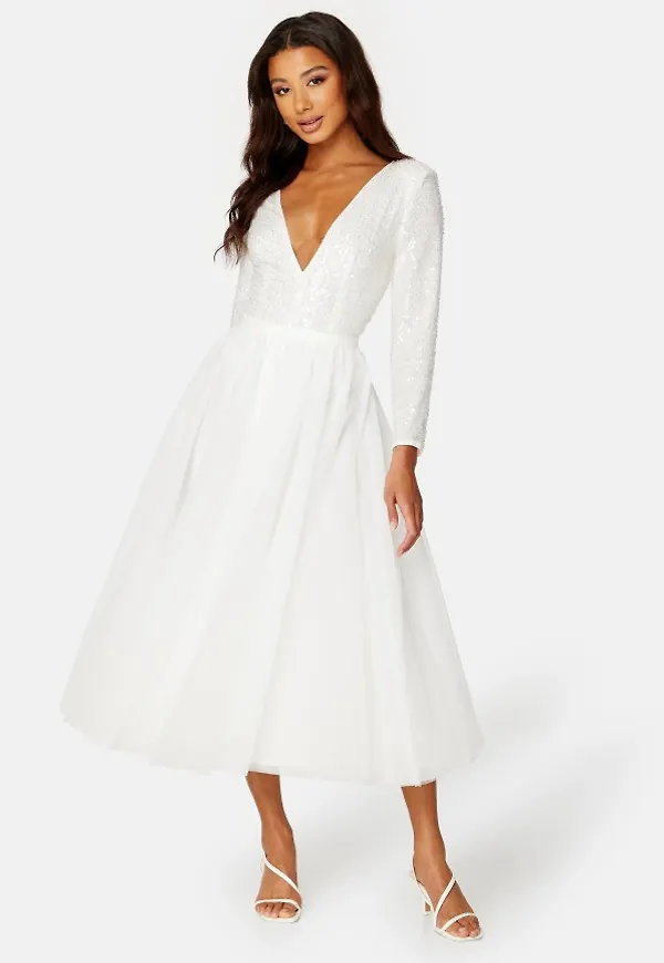 Elle Zeitoune Dominique Dress White M (UK12)