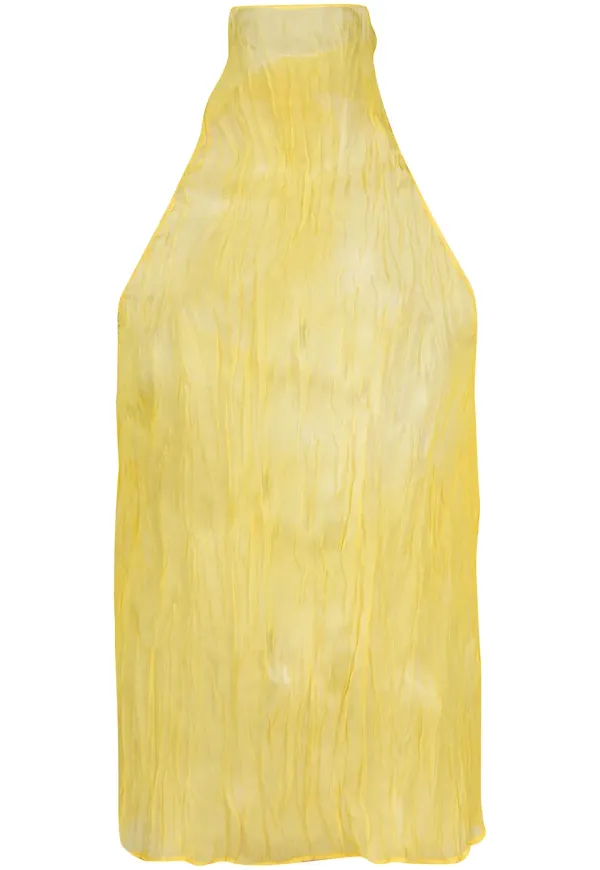 Ellery ärmlös blus - Gul