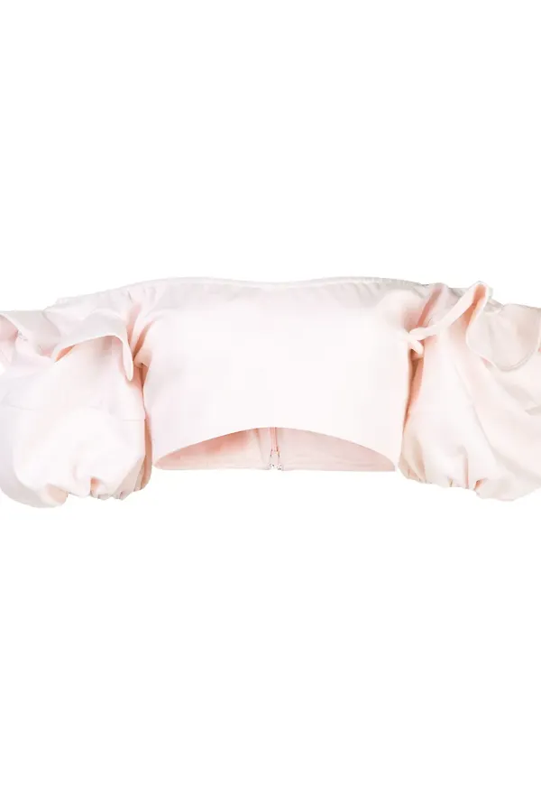 Ellery Hilaria beskuren topp - Rosa