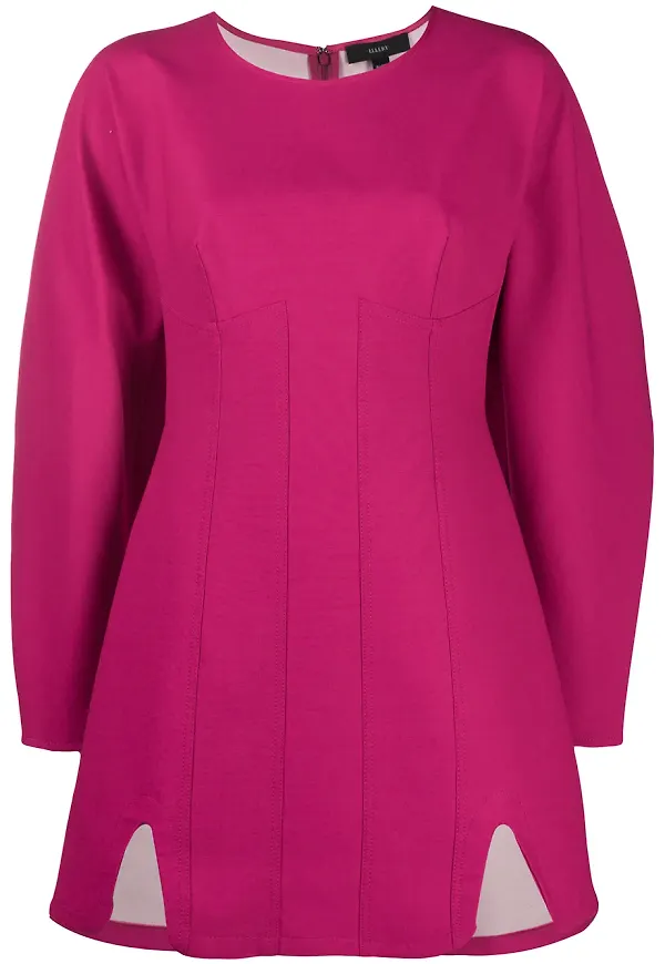 Ellery miniklänning med ballongärm - Rosa – Farfetch
