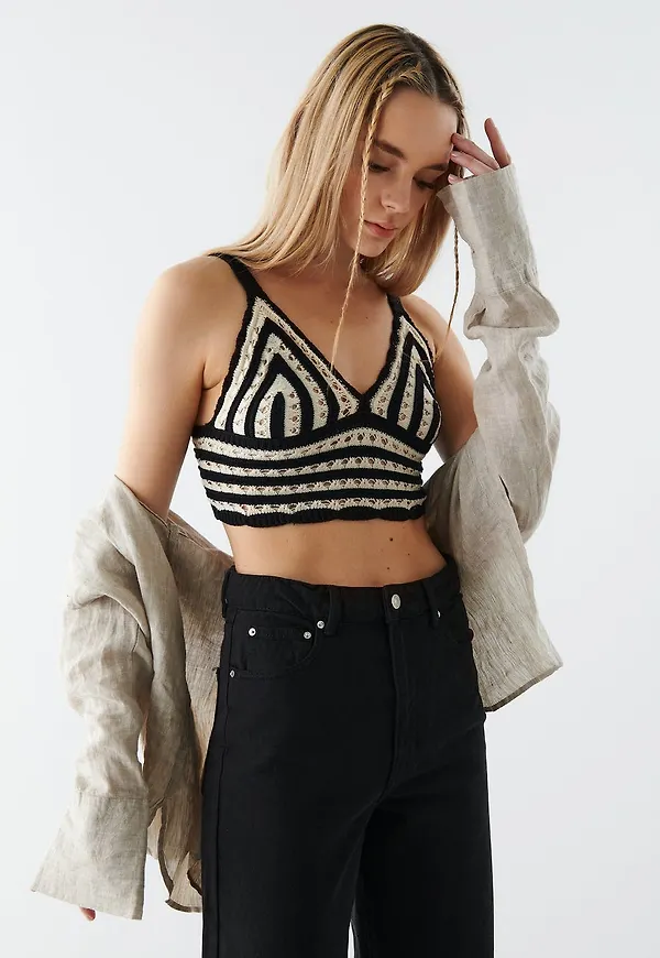 Ellie crochet top