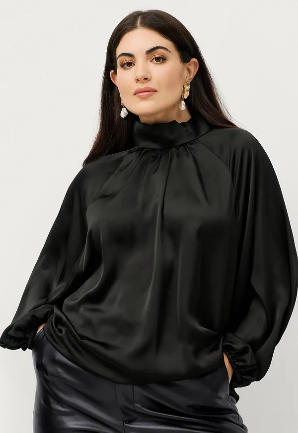 Ellos - Blus Lilly - Svart