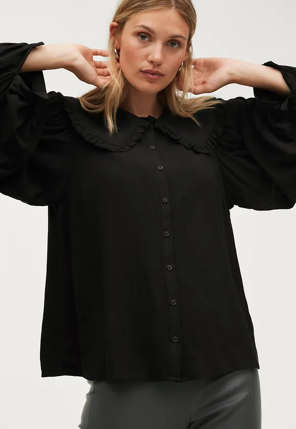Ellos - Blus Stina - Svart