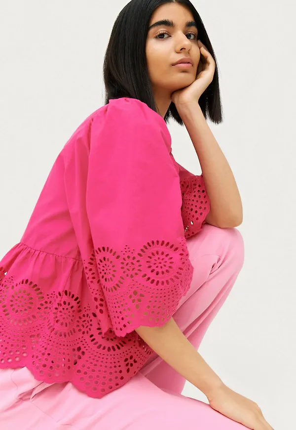 Ellos - Blus Tahira - Rosa