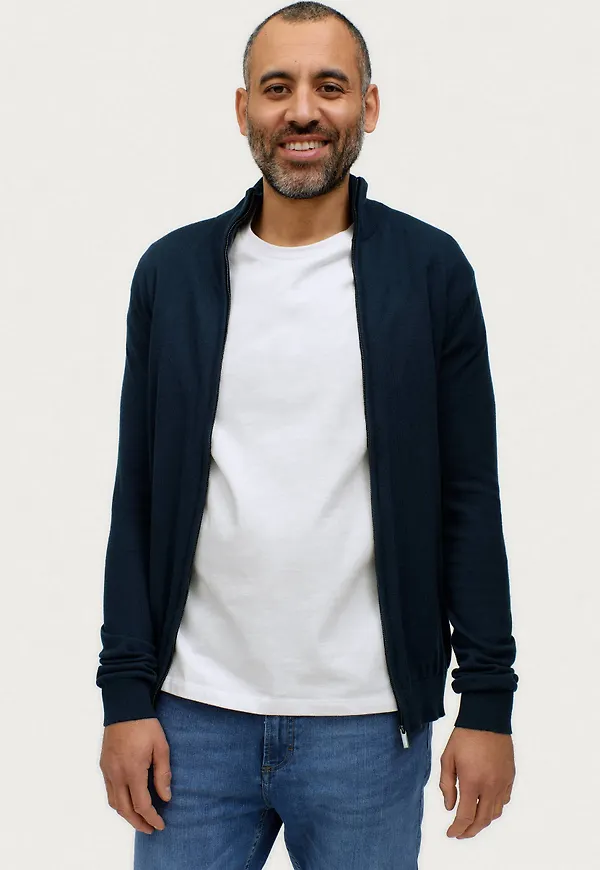 Ellos - Cardigan Colin - Blå - S