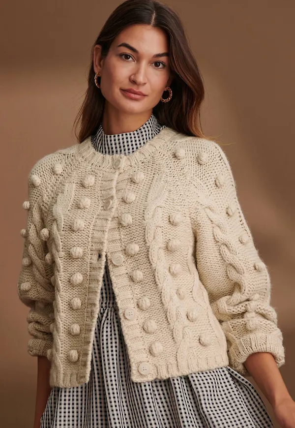 Ellos - Cardigan Gunnel - Beige