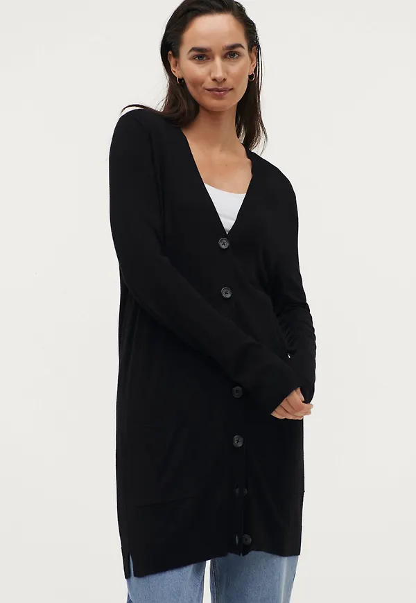 Ellos - Cardigan Penelope - Svart