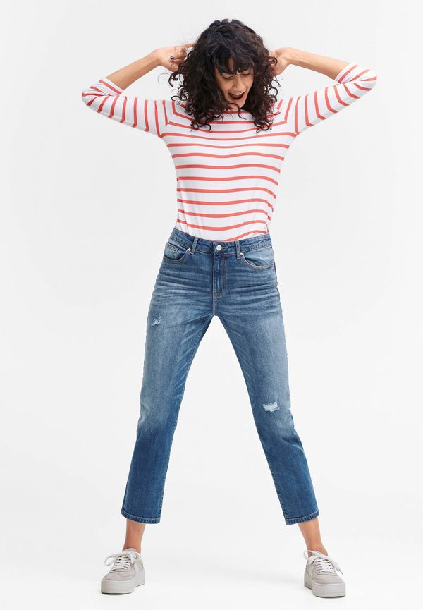 Ellos - Jeans Nanna Cropped - Blå