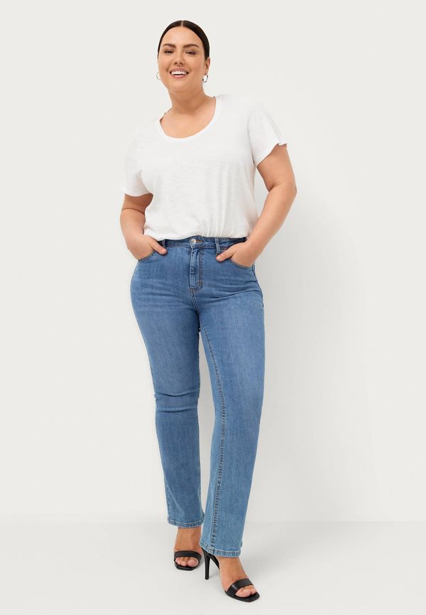 Ellos - Jeans Olivia Boot - Blå - 60