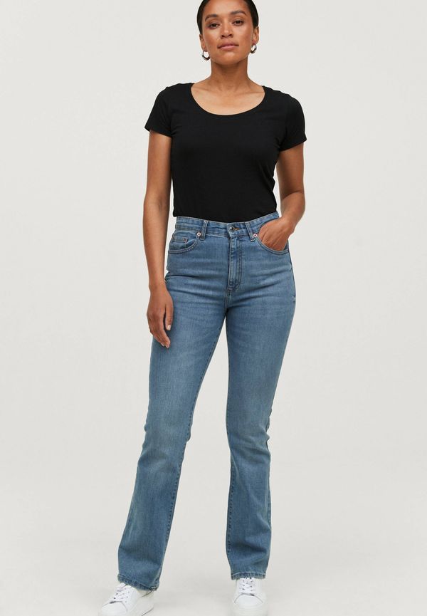 Ellos - Jeans Thea High Waist Boot - Blå