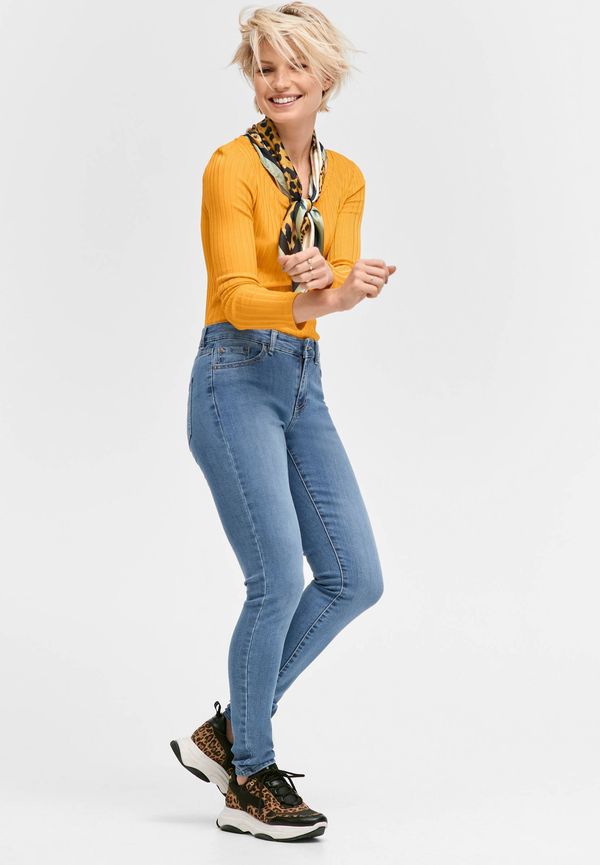 Ellos - Jeans Thea Slim - Blå