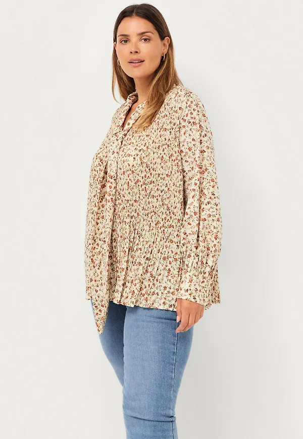 Ellos - Knytblus Jannike - Beige