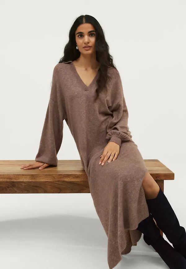 Ellos - Maxiklänning Dress Tyra - Beige