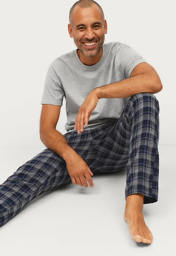 Ellos - Pyjamasbyxor Carter - Blå - S