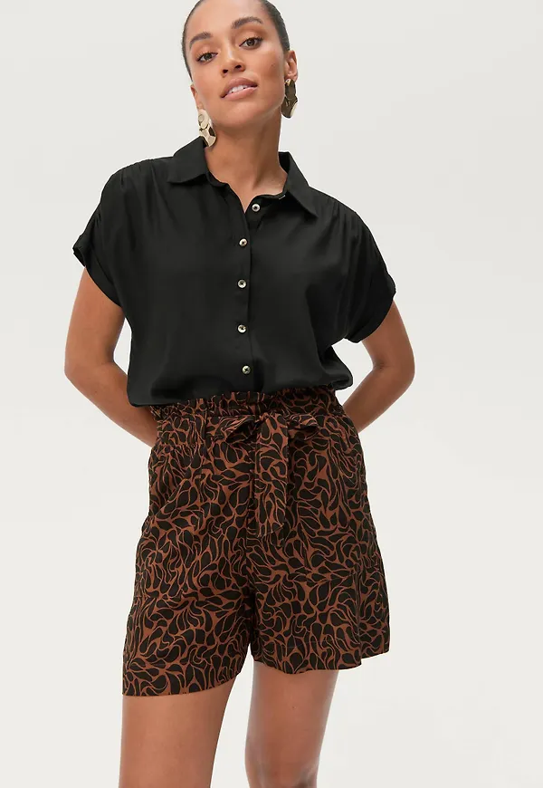 Ellos - Shorts Bellina - Brun - 34