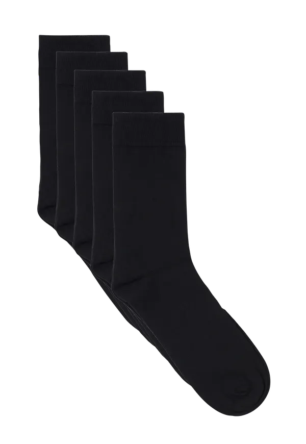 Ellos - Strumpor Ecologic 5-pack - Svart - 40/45