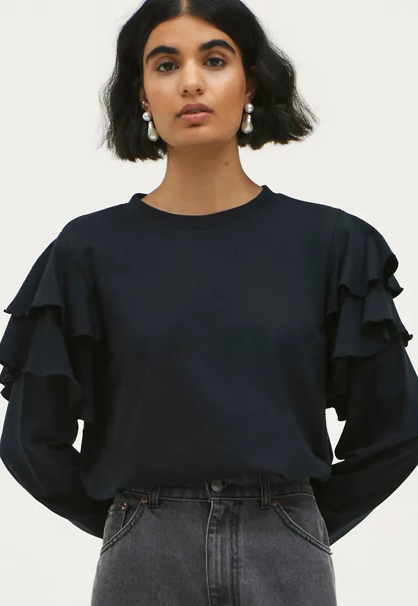 Ellos - Sweatshirt Piper - Svart