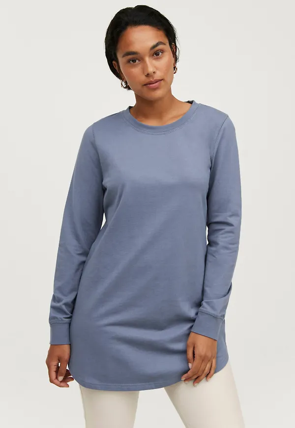 Ellos - Sweatshirttunika Malina - Grå