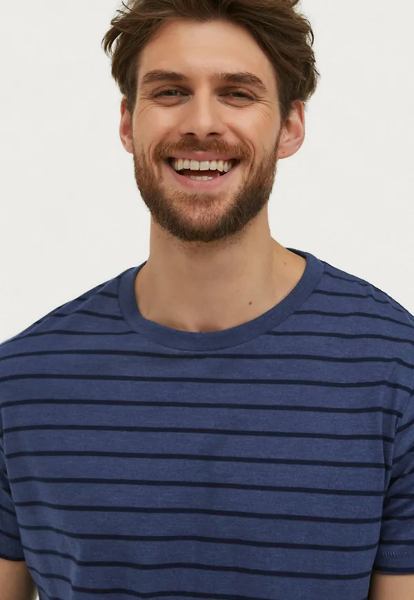 Ellos - T-shirt Alex - Blå - 6XL