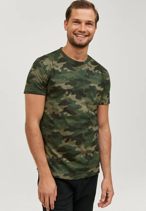 Ellos - T-shirt Liam - Grön - XL