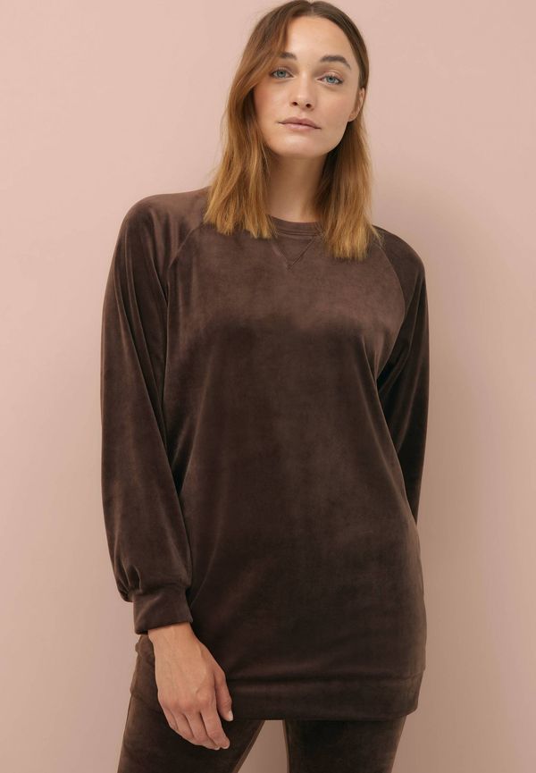 Ellos - Velourtröja Kimberly - Brun - 42/44