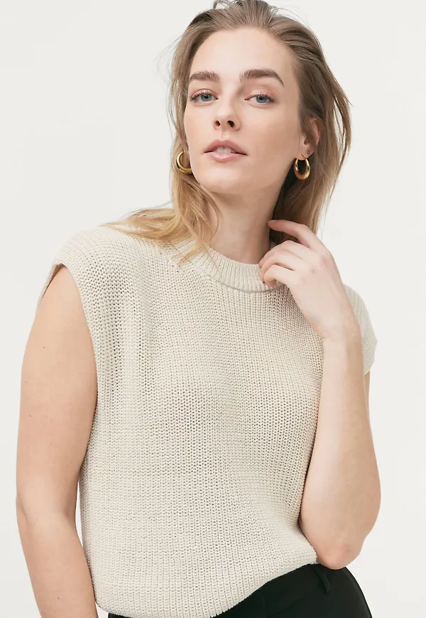 Ellos - Väst Paola - Beige - 50/52