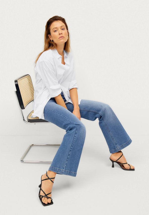 Ellos - Jeans Kourtney - Blå - 52