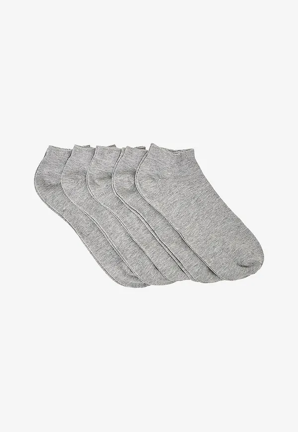 Ellos Collection - Ankelsocka 5-pack - Grå