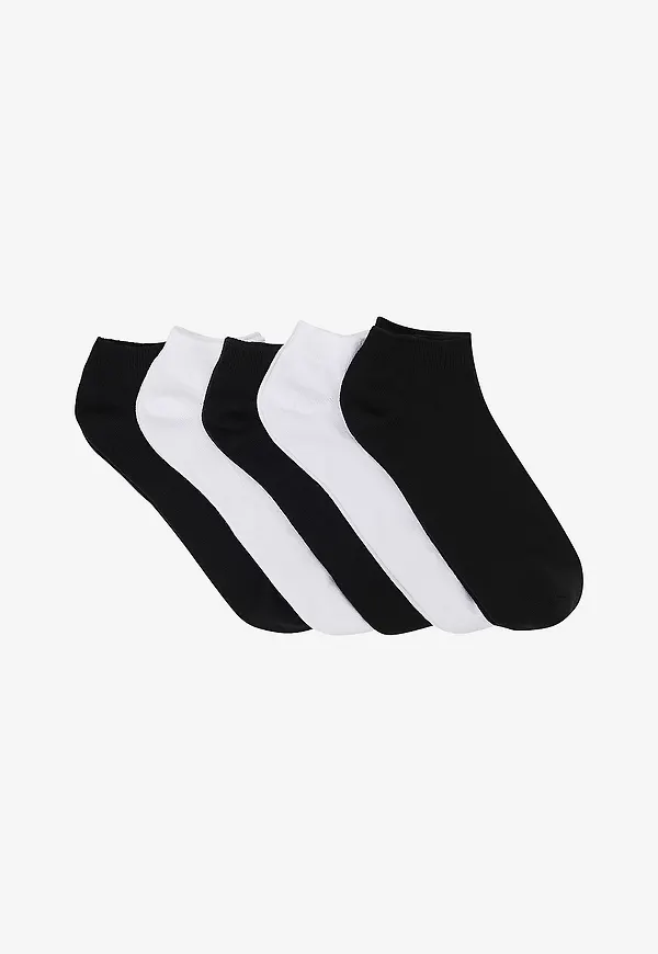 Ellos Collection - Ankelsocka 5-pack - Svart
