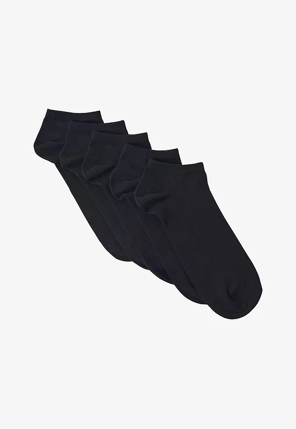 Ellos Collection - Ankelstrumpor 5-pack - Svart