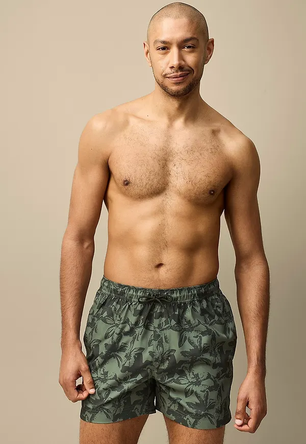 Ellos Collection - Badshorts Caleb - Grön