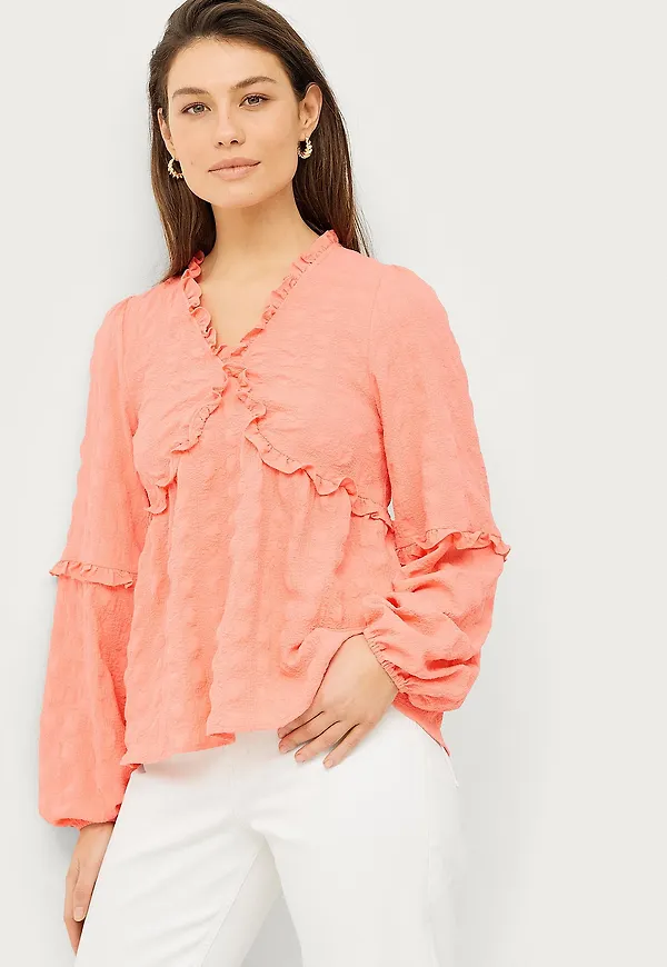 Ellos Collection - Blus Bell - Rosa