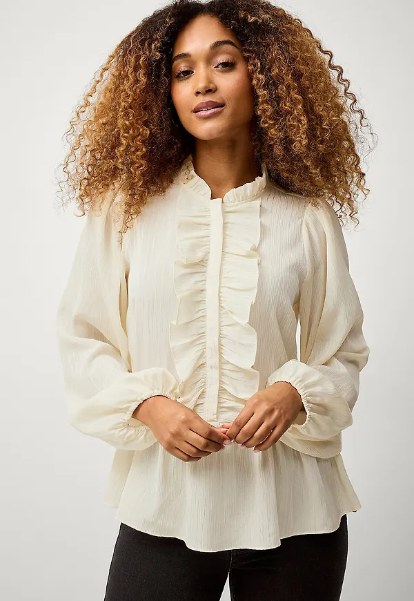 Ellos Collection - Blus Birte - Vit