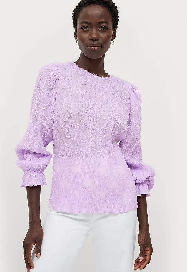 Ellos Collection - Blus Blouse Nettan - Lila