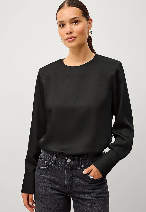 Ellos Collection - Blus Emelie - Svart