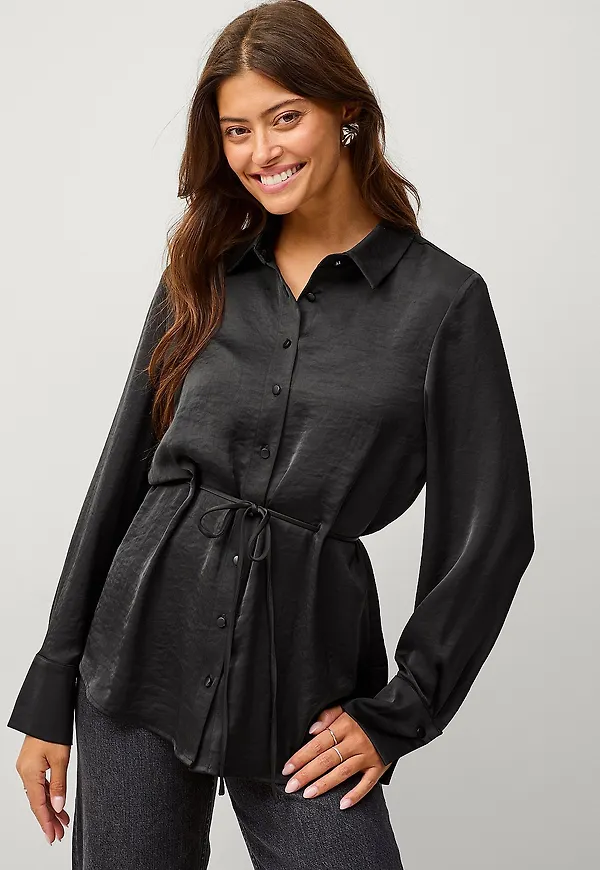 Ellos Collection - Blus Hanna - Svart