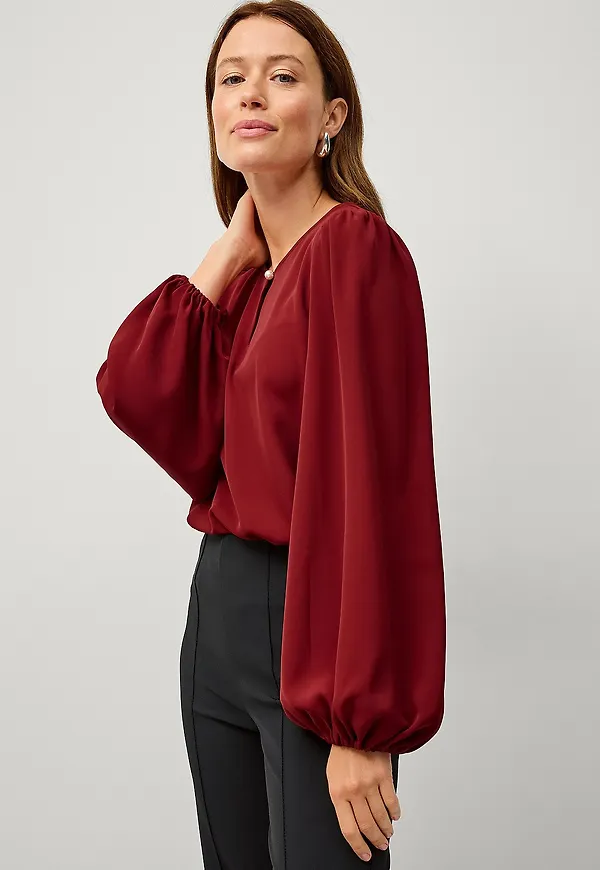 Ellos Collection - Blus Kimmy - Röd