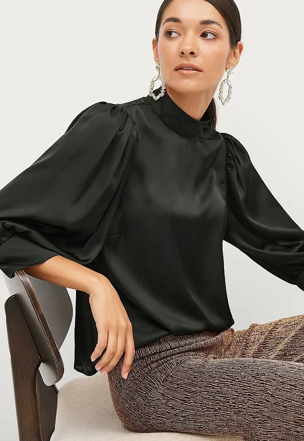 Ellos Collection - Blus Linnea - Svart