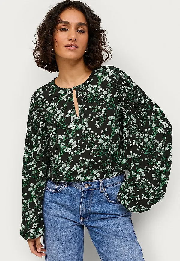 Ellos Collection - Blus Liv - Grön
