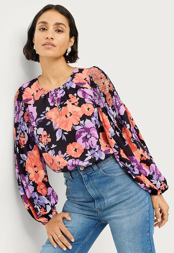 Ellos Collection - Blus Liv - Svart