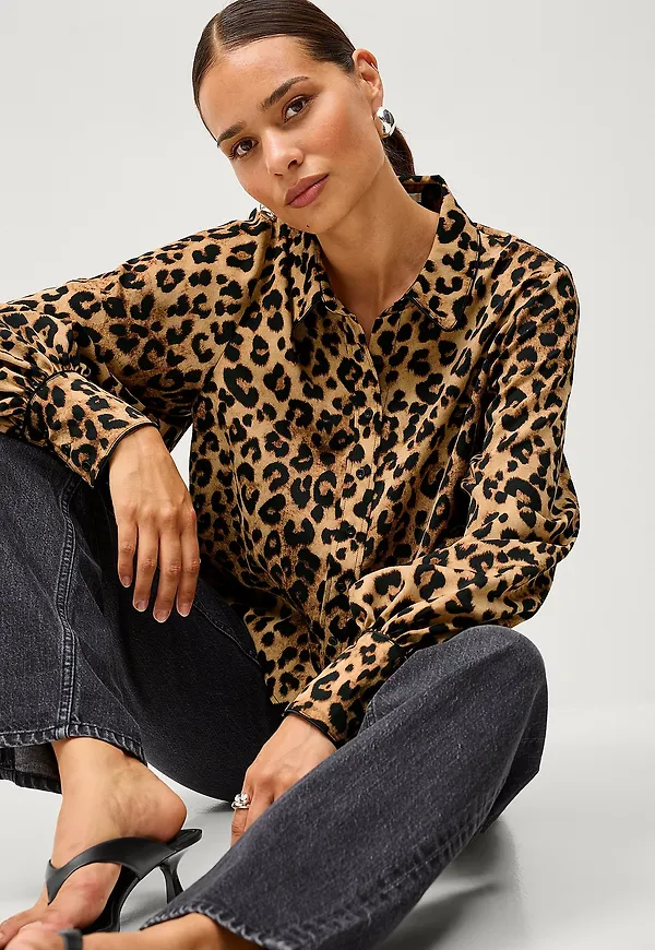 Ellos Collection - Blus Lorry - Brun