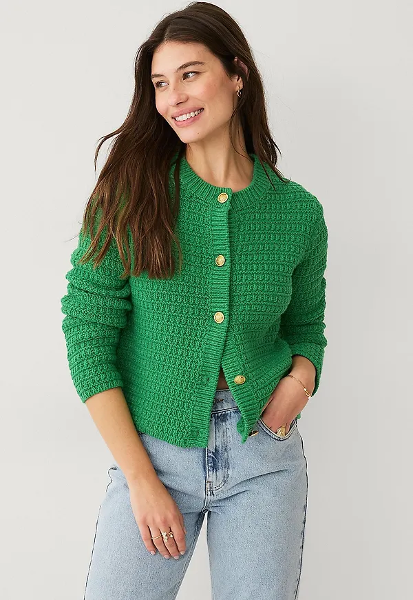 Ellos Collection - Cardigan - Grön