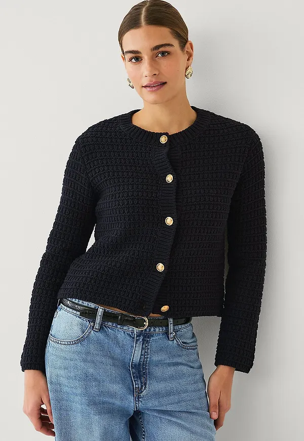 Ellos Collection - Cardigan - Svart