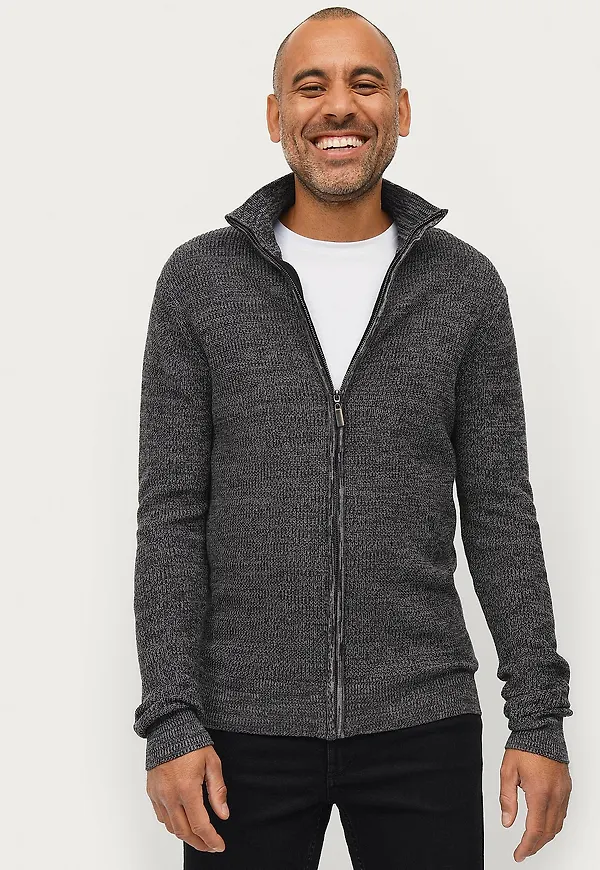 Ellos Collection - Cardigan Caden - Grå